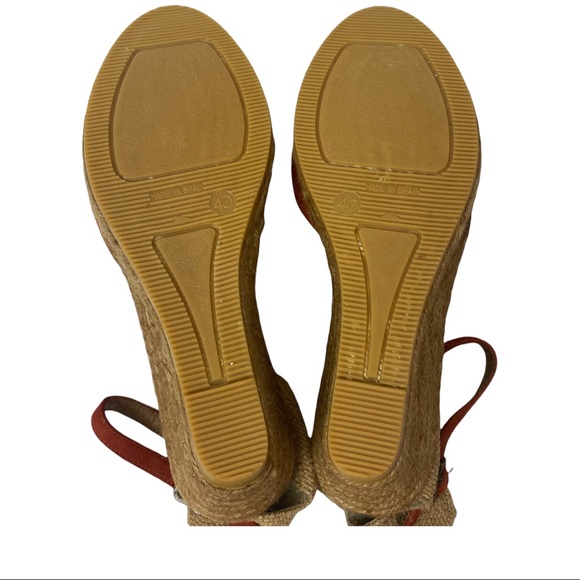 Gaimo Espadrilles Coral Platform Wedge Spain 40 - Picture 8 of 10